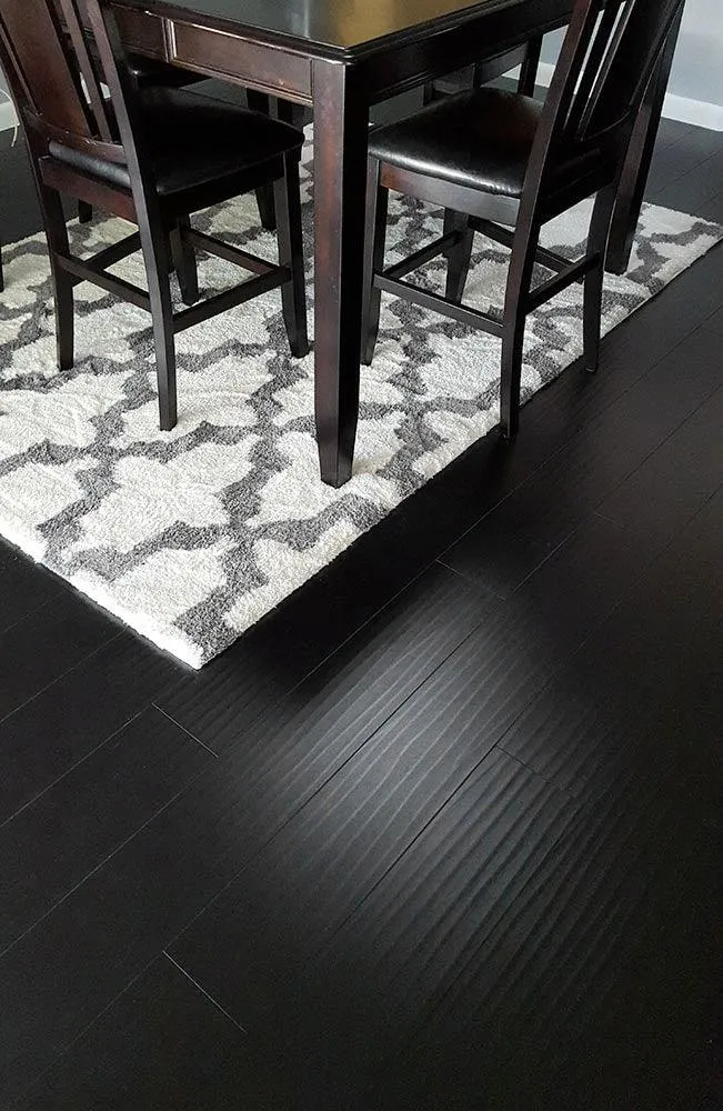 BuildDirect Papua Ebony 12mm 48" X 6.5" Laminate Flooring (15.1sq. ft. per box), photo 4 of 9