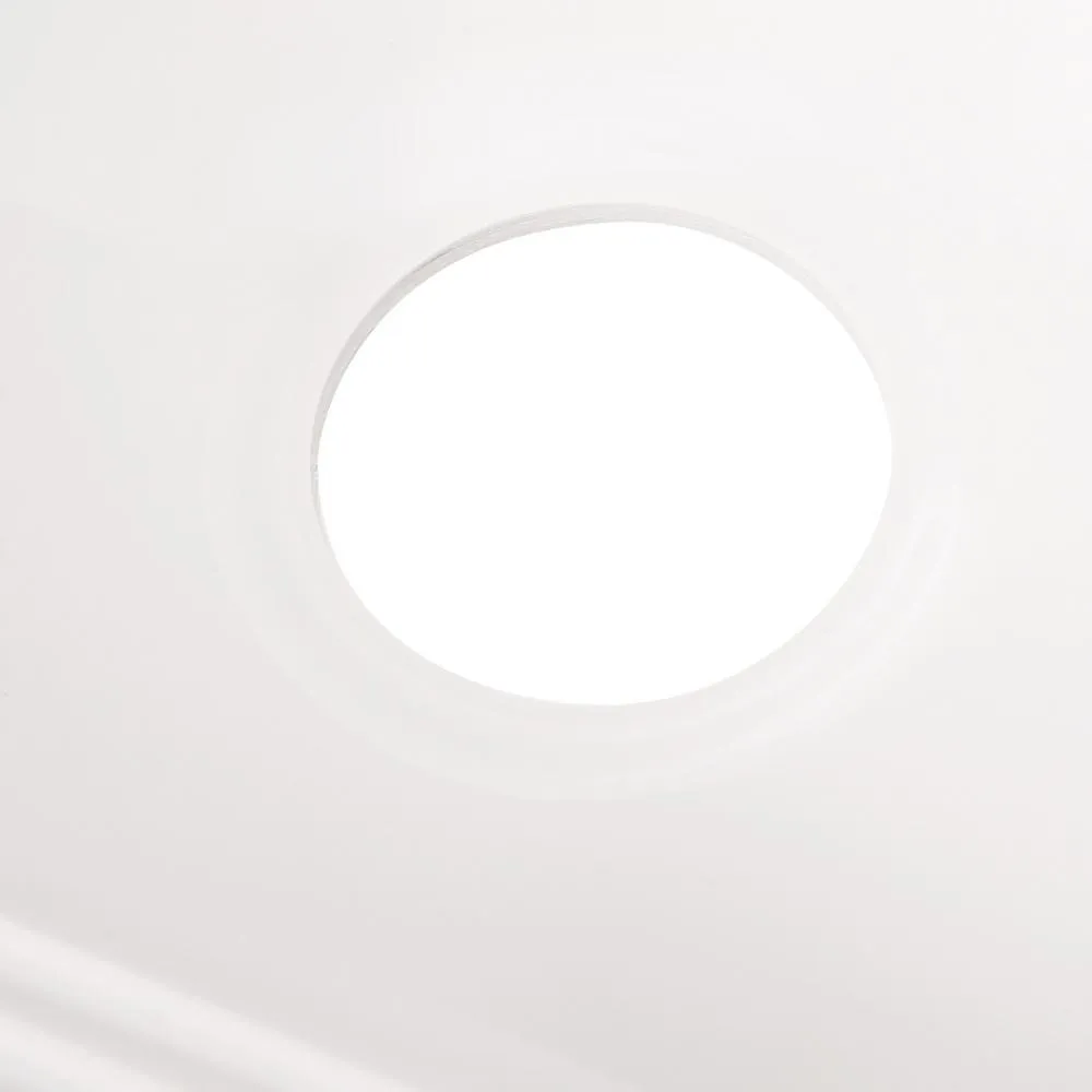 Kensington Undermount Acrylic 25 in. Single Bowl Utility Sink in White, photo 4 of 15