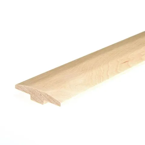 Country Natural 0.46 in thick · 2 in wide · 78 in long Solid Wood Floor T-moulding