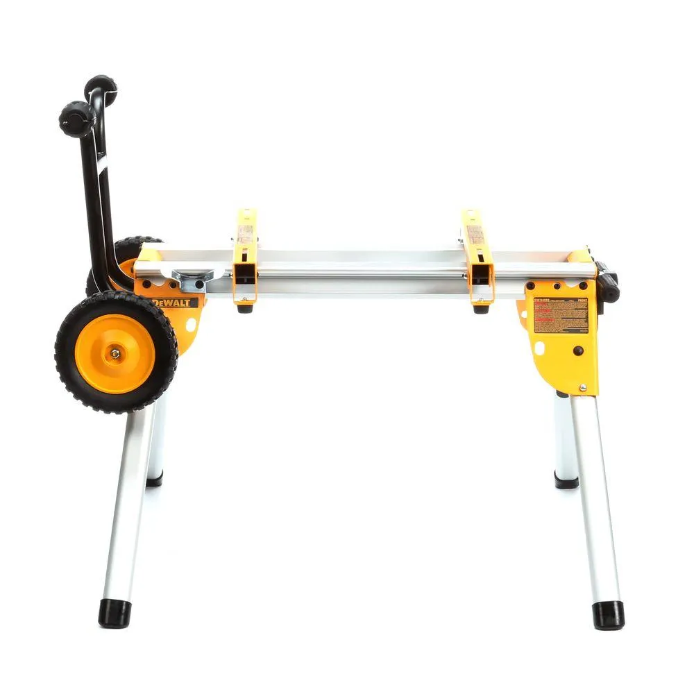 DEWALT 15 Amp Corded 8-1/4 in. Compact Jobsite Tablesaw with Bonus Heavy-Duty Rolling Table Saw Stand, photo 8 of 12