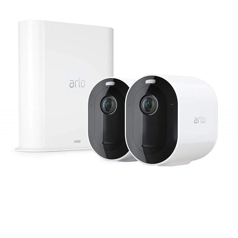 Pro 3 - 2K Wire-Free Security 3 Camera System - White, photo 6 of 7