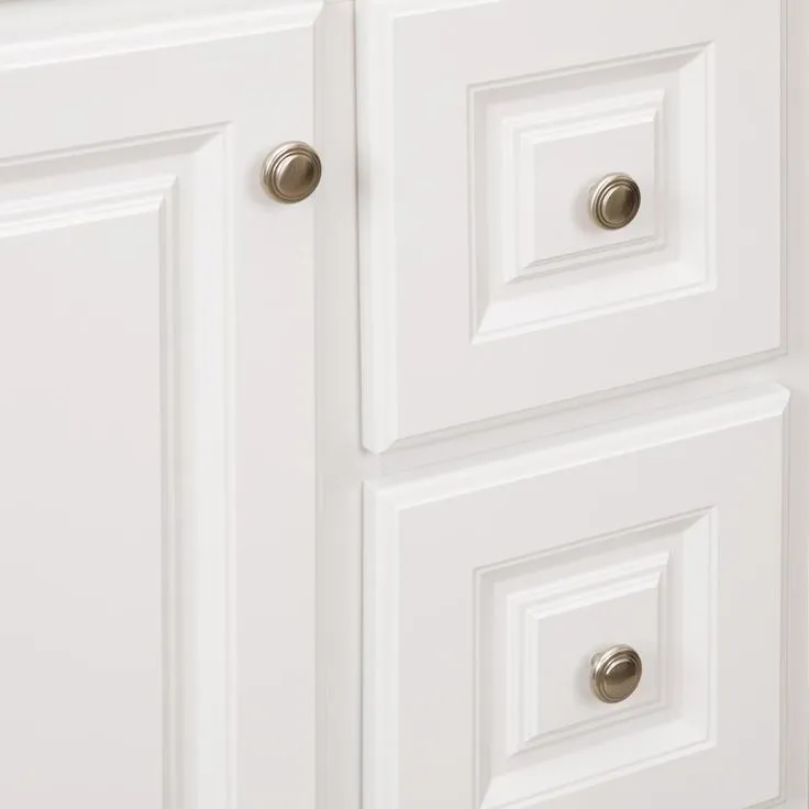 Hampton Bay Hampton 24 in. W x 21 in. D x 33.5 in. H Bathroom Vanity Cabinet Only in White, photo 11 of 11