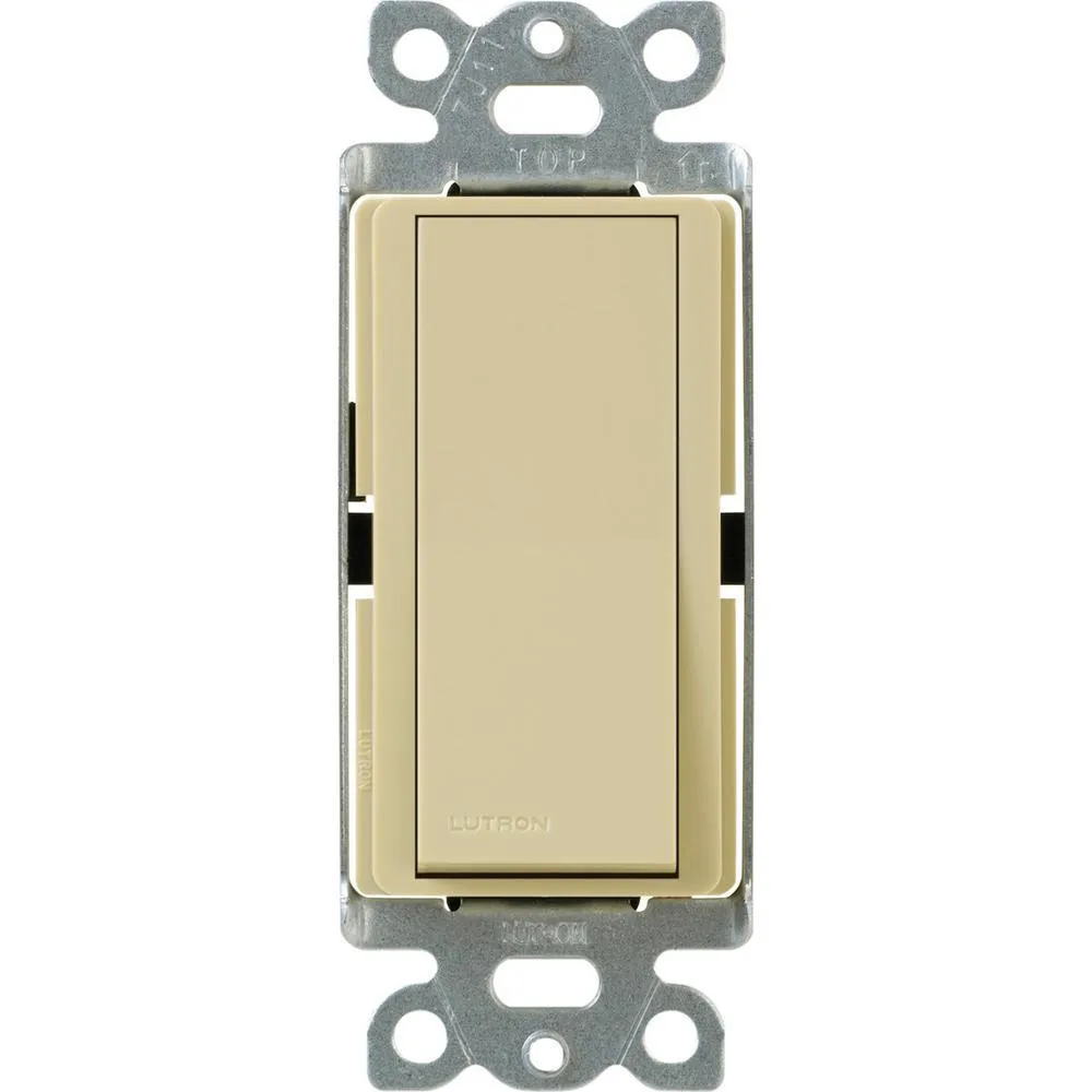 Claro 15 Amp 4-Way Rocker Switch with Locator Light, White, photo 10 of 10