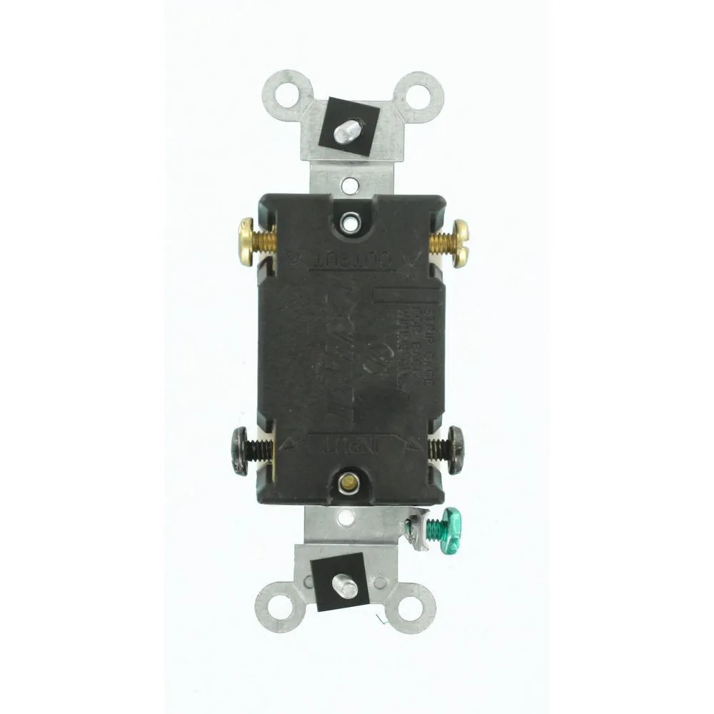 15 Amp Single-Pole Toggle Framed 4-Way AC Switch, White, photo 4 of 4