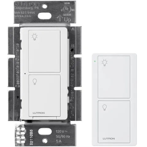 Caseta Wireless Smart Lighting On/Off Switch and Remote Kit for All Bulb Types