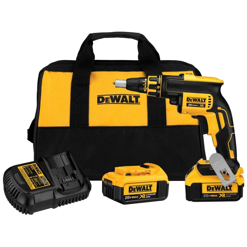DEWALT 20-Volt MAX XR Lithium-Ion Cordless Brushless Drywall Screw Gun (Tool-Only), photo 10 of 10
