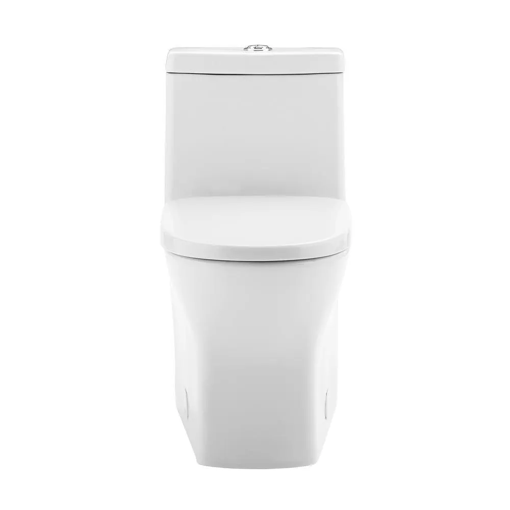 Sublime II 1-Piece 0.8/1.28 GPF Dual Flush Elongated Toilet in White, photo 4 of 13