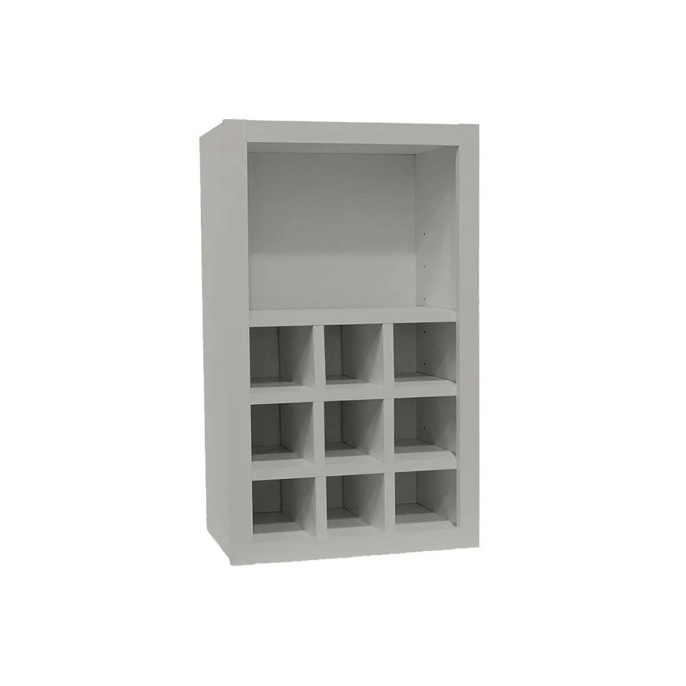 Shaker Assembled 30x18x12 in. Wall Flex Kitchen Cabinet with Shelves and Dividers in Dove Gray, photo 19 of 19