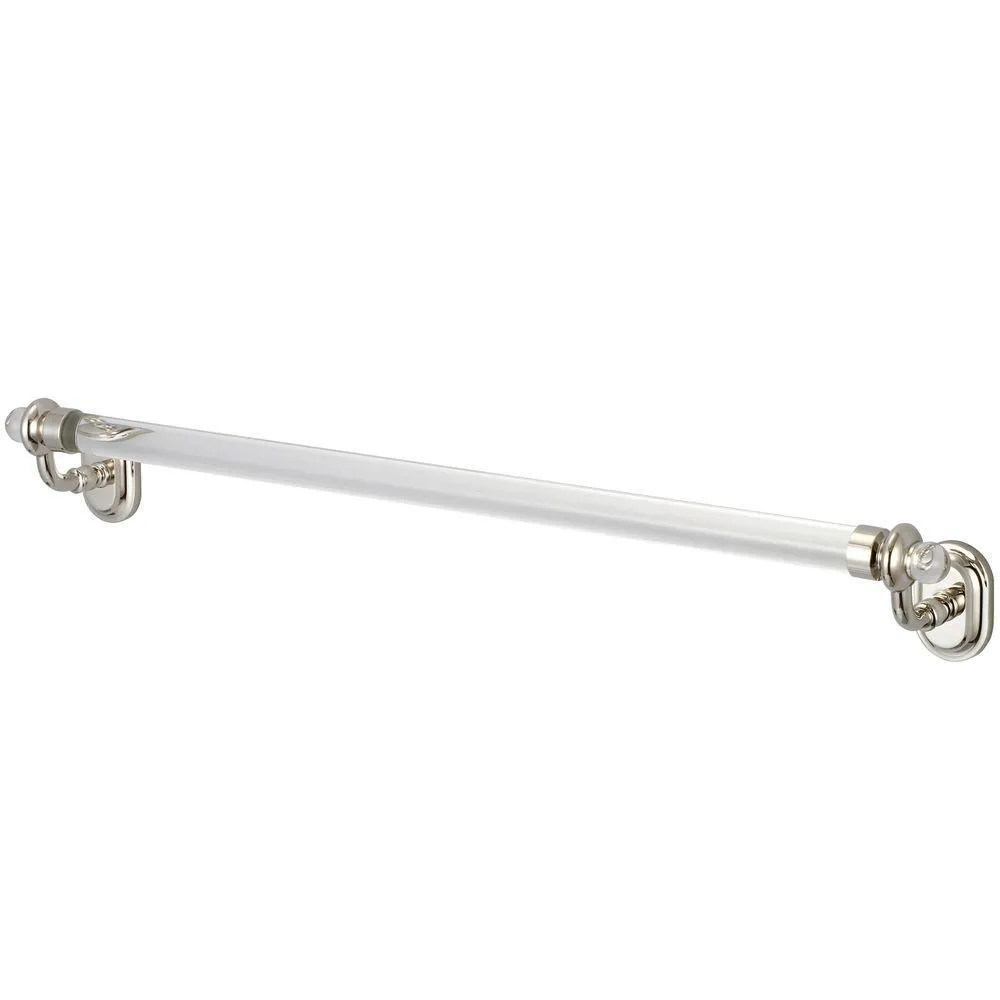 Glass Series 24 in. Towel Bar in Oil Rubbed Bronze, photo 2 of 4