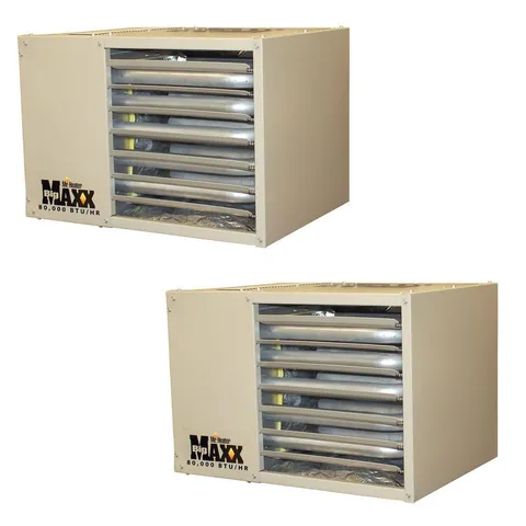 80,000 BTU Big Maxx Natural Gas Garage Convection Heater (2-Pack)