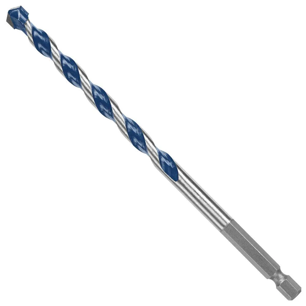 1/4 in. x 4 in. x 6 in. Blue Granite Turbo Carbide Hammer Drill Bit for Concrete, Stone and Masonry Drilling, photo 7 of 13