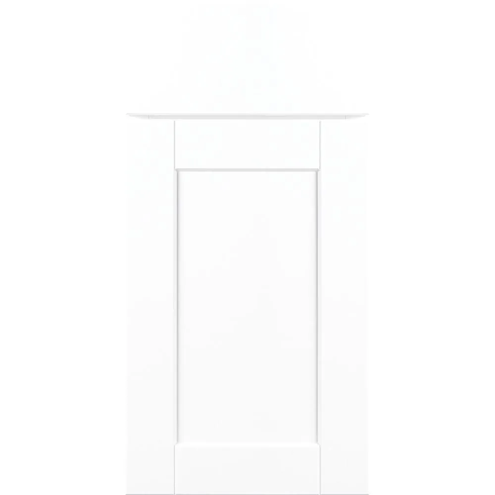 Shaker Assembled 18x34.5x24 in. Drawer Base Kitchen Cabinet with Ball-Bearing Drawer Glides in Satin White, photo 13 of 20