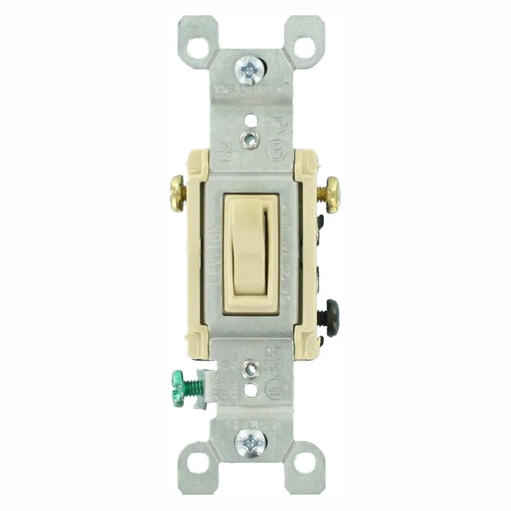 15 Amp 3-Way Toggle Switch, White (6-Pack), photo 8 of 10