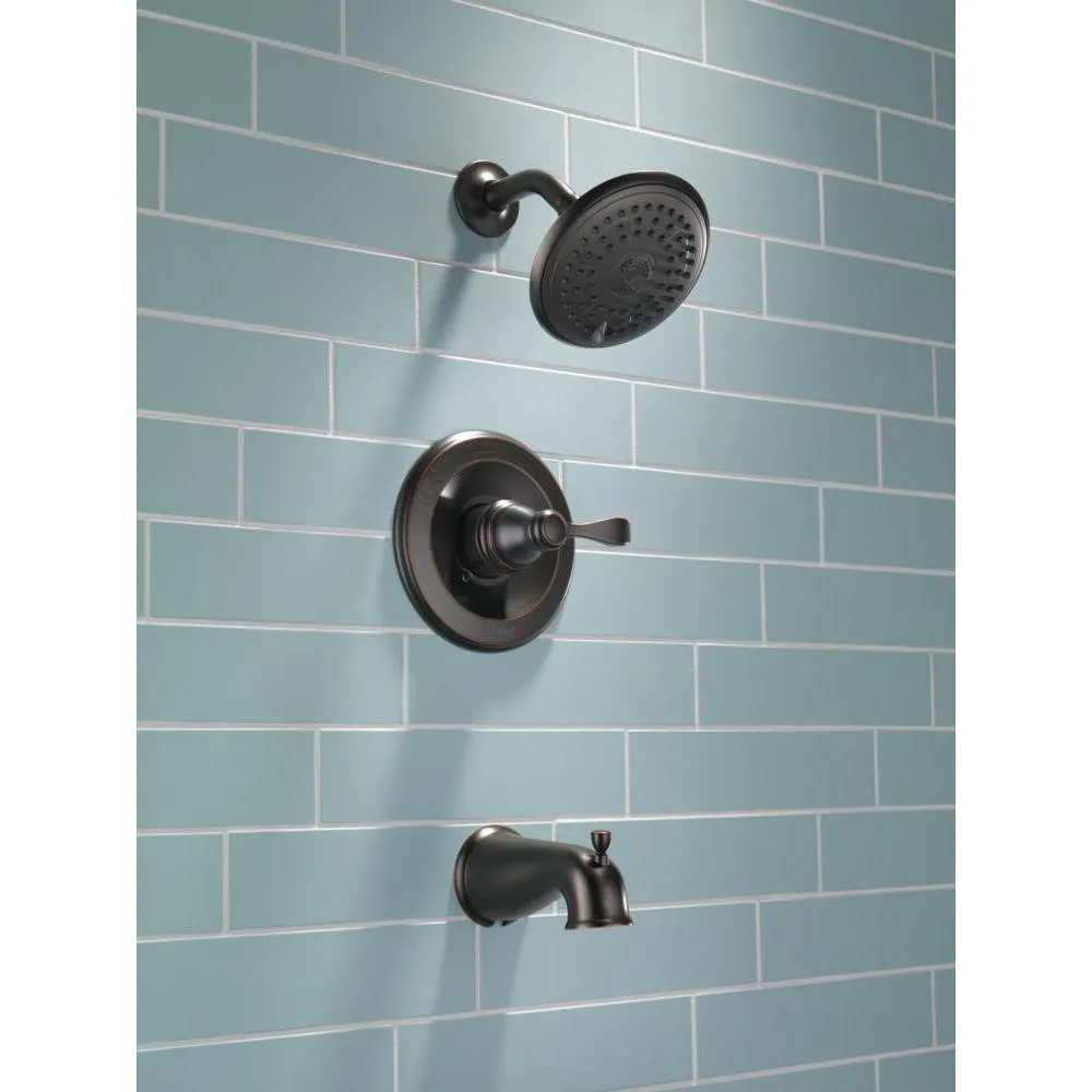 Porter Single-Handle 3-Spray Tub and Shower Faucet in Oil Rubbed Bronze (Valve Included), photo 2 of 11