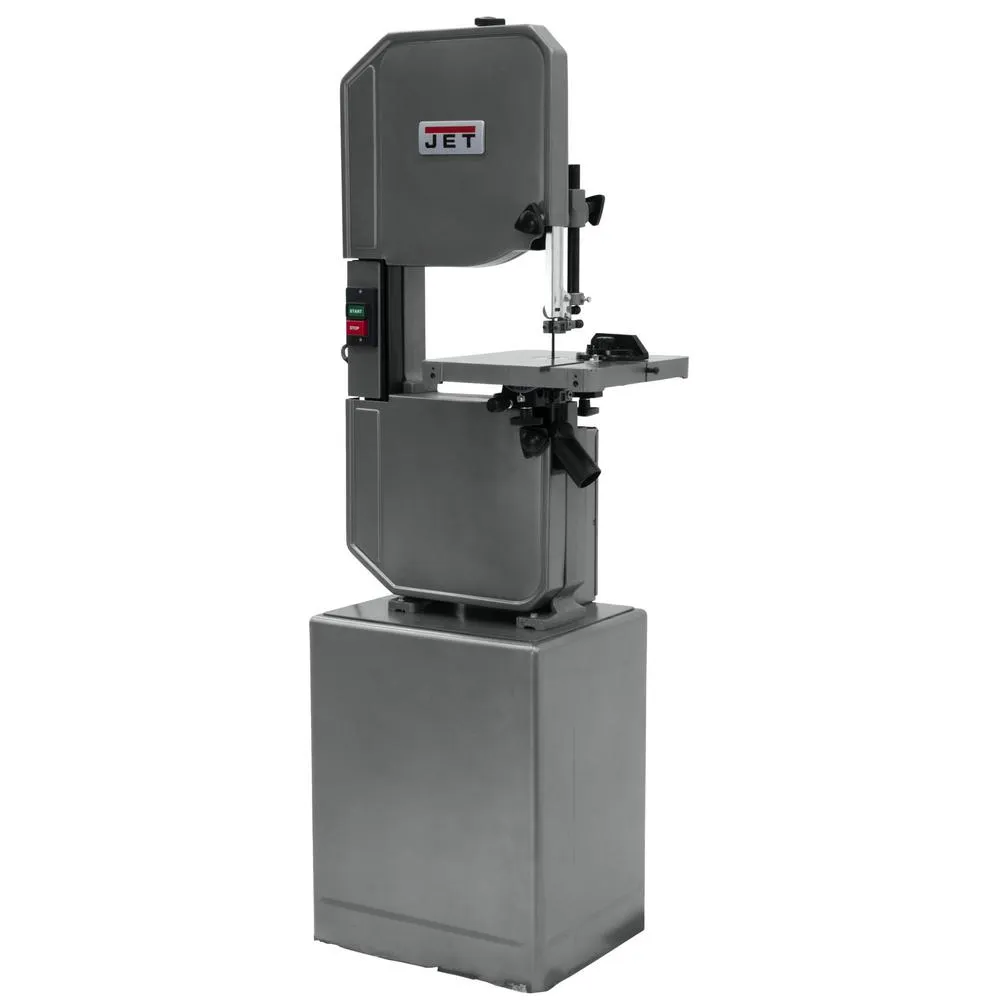 Jet 1 HP 14 In. Metalworking and Woodworking Vertical Band Saw with Closed Stand, 8-Speed, 115-Volt, J-8201K, photo 6 of 6