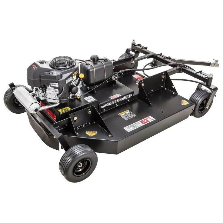 Swisher Commercial Pro 52 in. 14.5-HP Kawasaki Electric Start Pull-Behind Rough Cut Lawn Mower Trail Cutter, photo 7 of 7