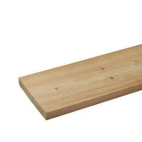 (Common: 1 × 6 in x 10-ft; Actual: 0.75 in × 5.5 in × 10 ft) Whitewood Board