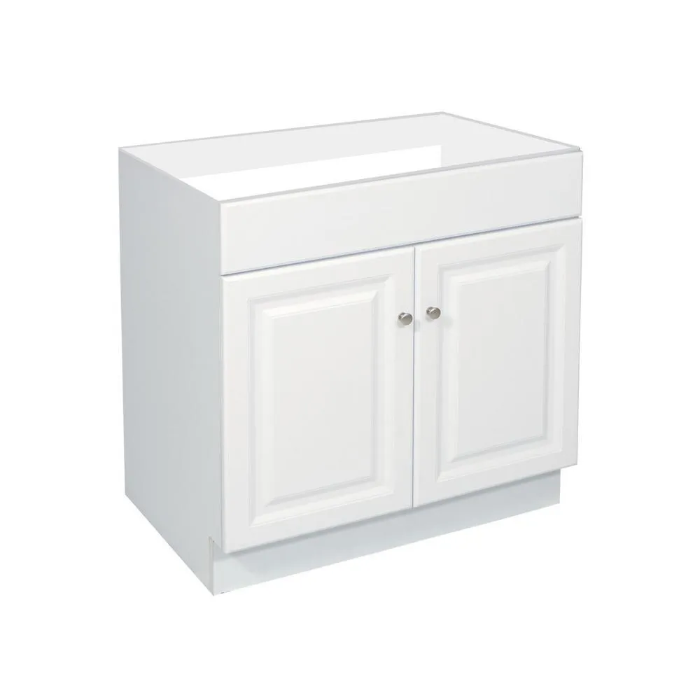 Wyndham 48 in. W x 21 in. D Ready to Assemble Bath Vanity Cabinet Only in Espresso, photo 16 of 29