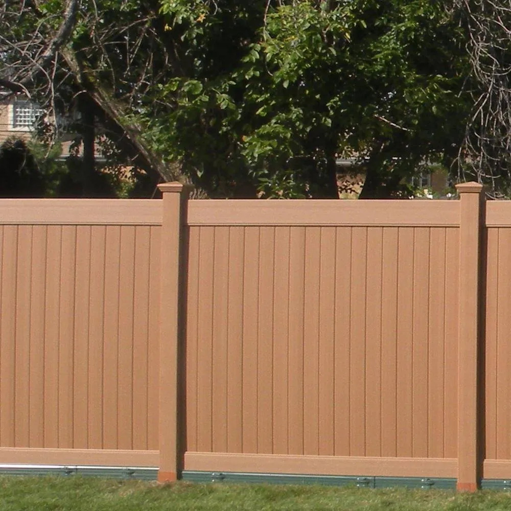 Fence Armor 4 in. L x 4 in. W x 1/4 ft. H Redwood Fence Post Guard for Wood or Vinyl, photo 3 of 3