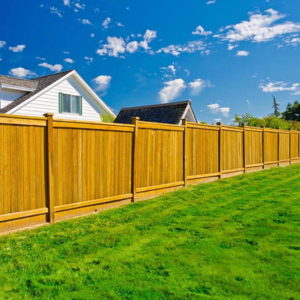 Fence Armor Redwood Demi Fence Post Guard 3.5 in. L x 3 in. H x .5 in D for Wood, photo 3 of 4