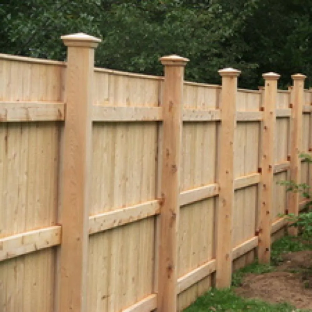 Fence Armor Redwood Fence Post Guard 4.5 in. L x 4.5 in. W x 3 in. H for Wood, photo 3 of 4