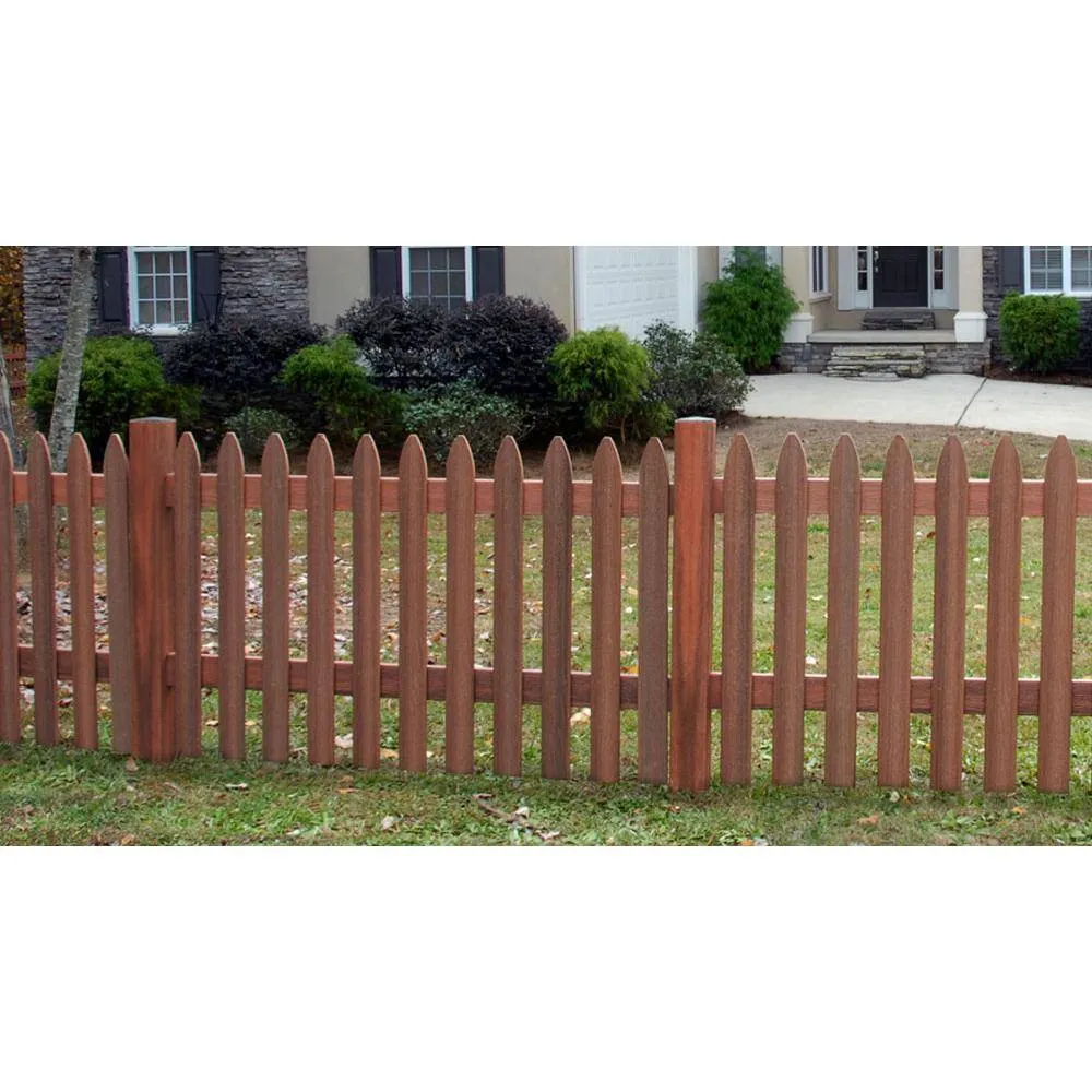 Fence Armor Redwood Fence Post Guard 5.5 in. L x 5.5 in. W x 3 in. H for Wood, photo 3 of 3