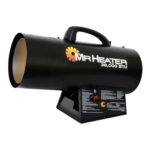 38,000 BTU Forced Air Propane Portable Heater