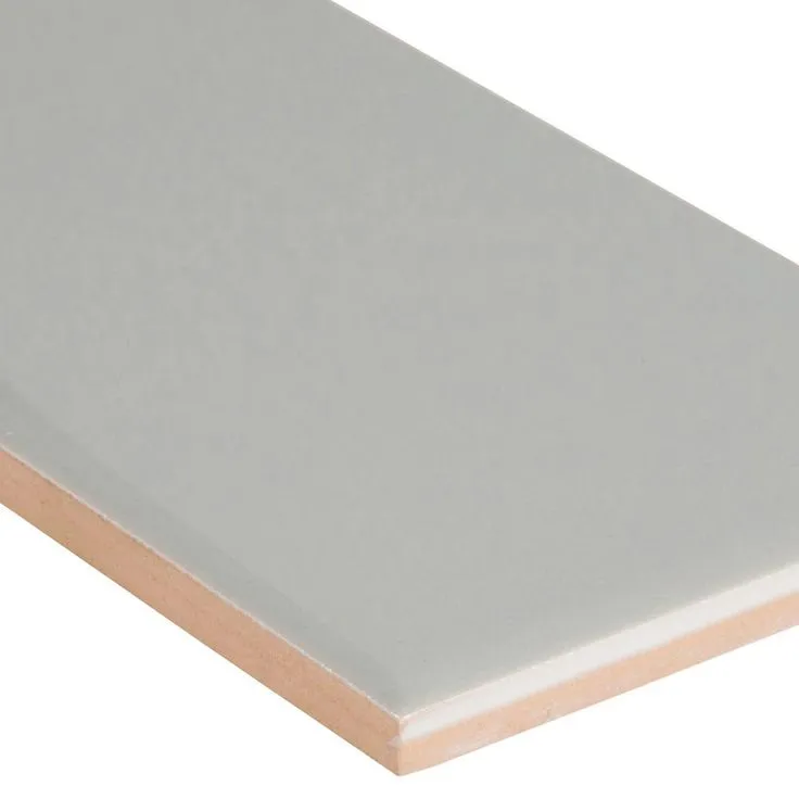 MSI Gray 3 in. x 6 in. Glossy Ceramic Gray Subway Tile (1 sq. ft. / case), photo 6 of 8