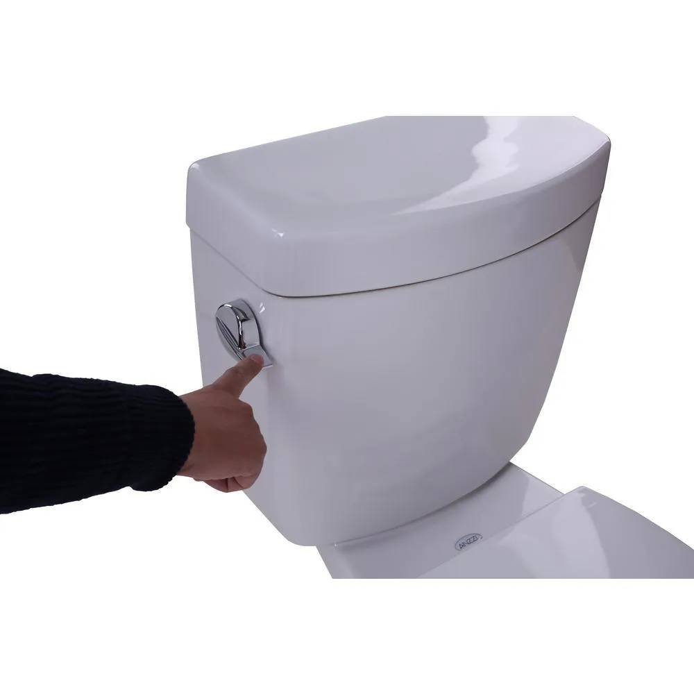 Universal Tubs 52.8 in. Walk-In Whirlpool Bathtub in White with 1.6 GPF Smart Toilet Combo, Left Drain, photo 2 of 23
