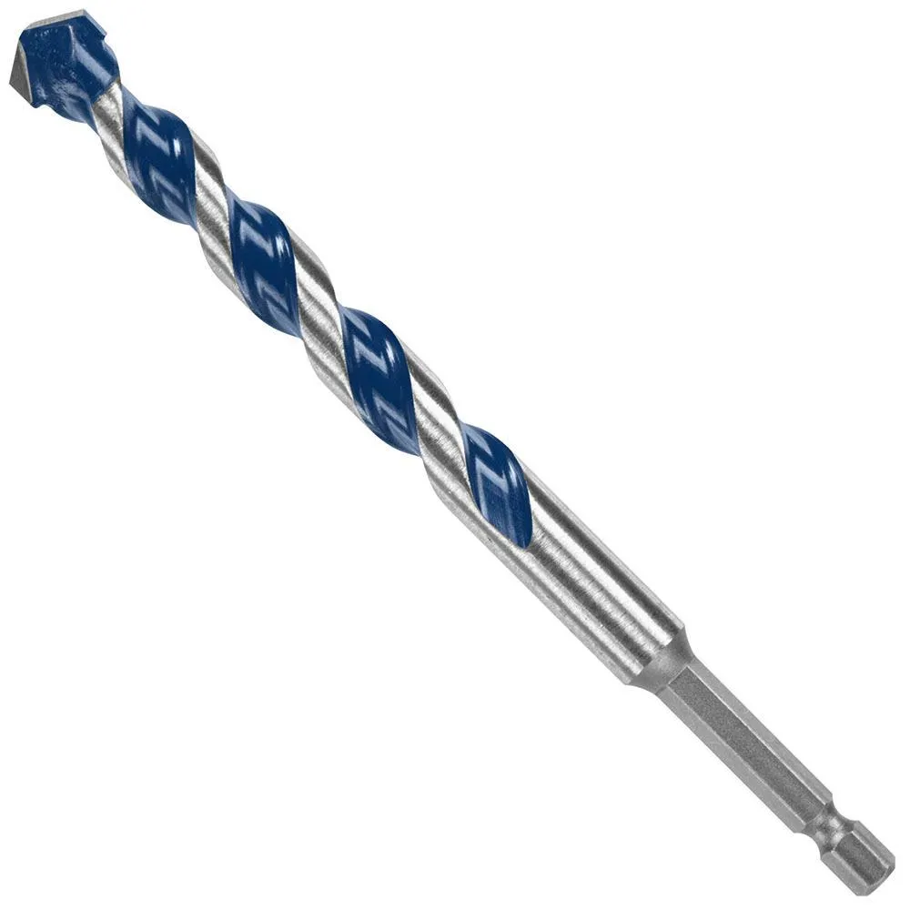 1/4 in. x 4 in. x 6 in. Blue Granite Turbo Carbide Hammer Drill Bit for Concrete, Stone and Masonry Drilling, photo 11 of 13