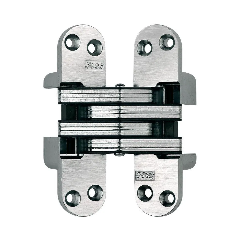 1-1/8 in. x 4-5/8 in. Satin Brass Invisible Hinge, photo 13 of 14