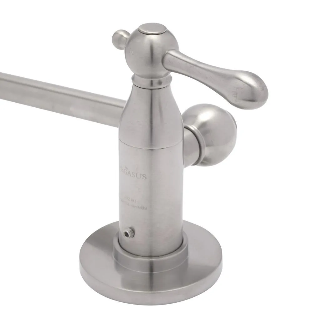 Glacier Bay Lyndhurst Wall Mounted Pot Filler in Brushed Nickel, photo 3 of 7