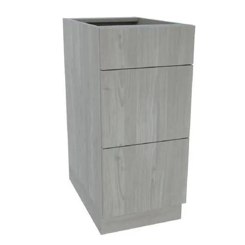 Cambridge 15-in W x 34.5-in H x 21-in D Grey Nordic Wood Engineered Wood Drawer Base Stock Cabinet, photo 3 of 6