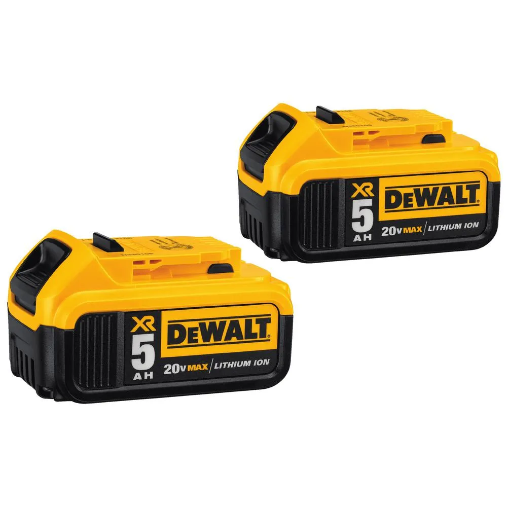 DEWALT 20-Volt MAX Lithium-Ion Cordless 6-1/2 in. Circular Saw with Premium Battery Pack 5.0 Ah (2-Pack), Charger and Kit Bag, photo 6 of 8