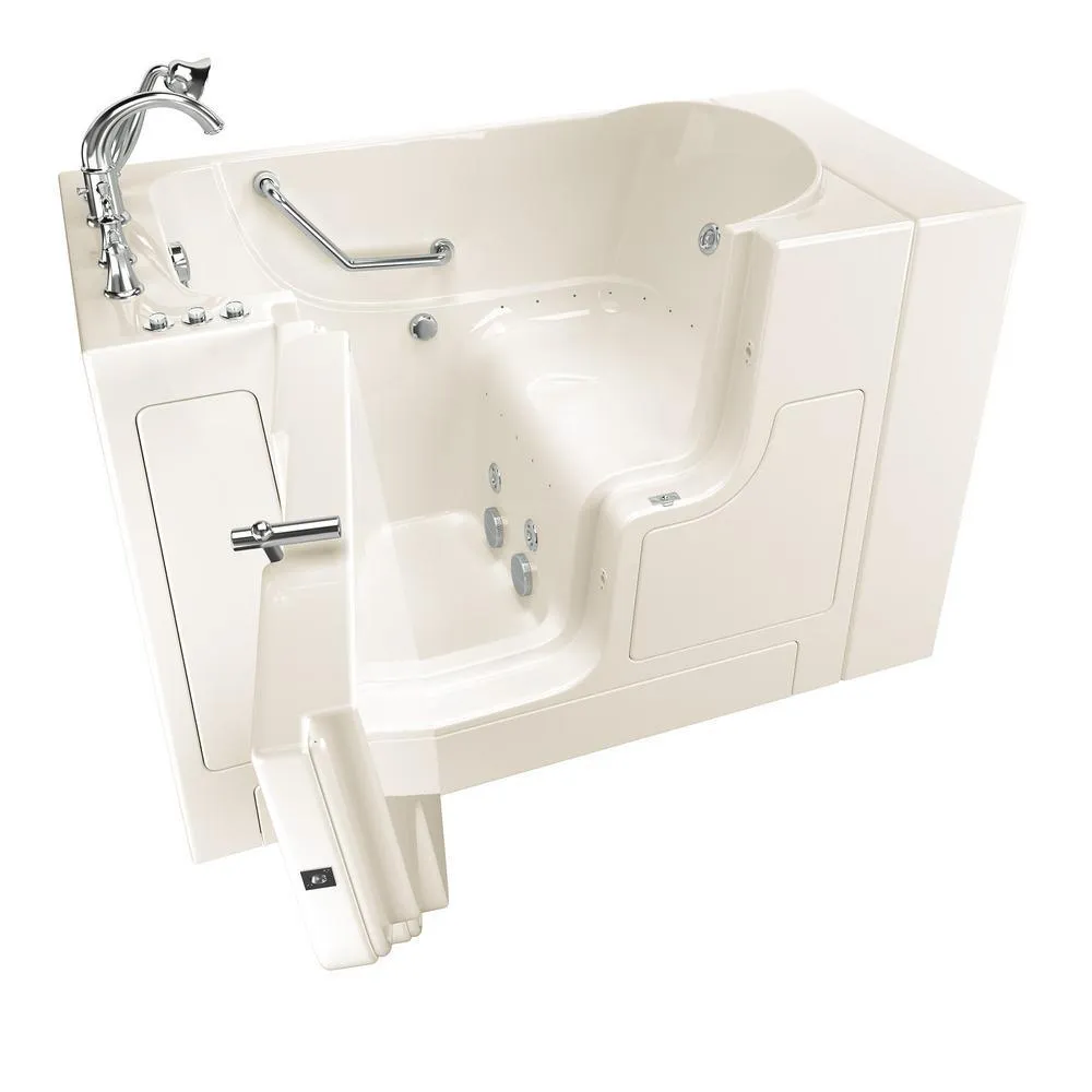 Gelcoat Value Series 51 in. Right Hand Walk-In Whirlpool and Air Bathtub with Outward Opening Door in White, photo 14 of 15