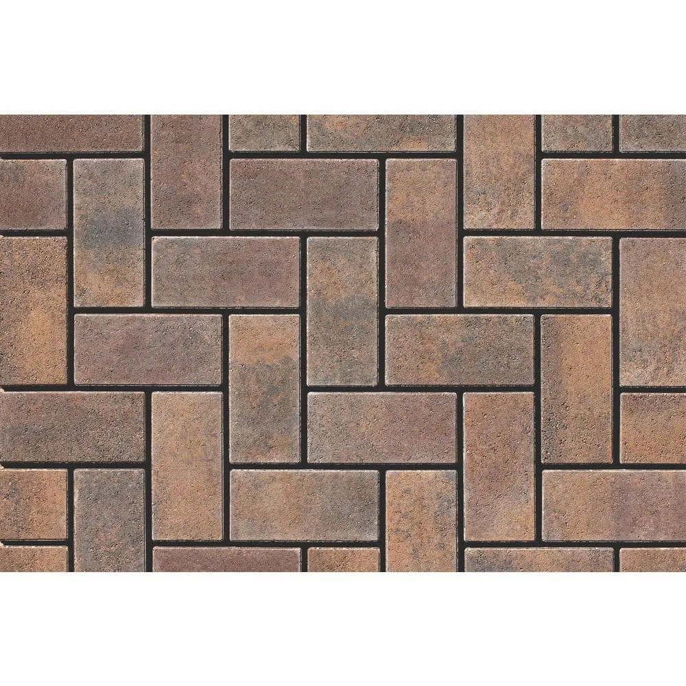 Oldcastle 8 in. L x 4 in. W x 2.25 in. H 60mm Fieldstone Holland Pavers (486-Piece Pallet), photo 2 of 3