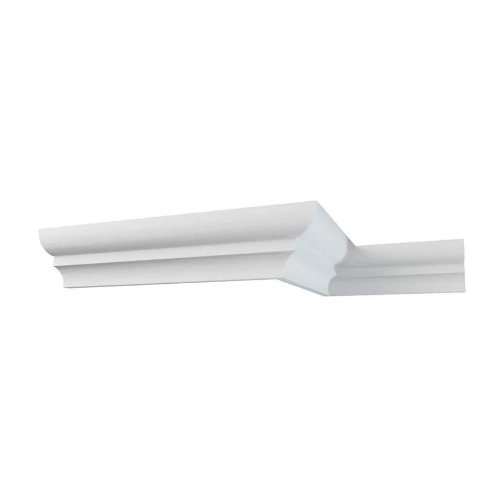 Ekena Millwork WM75 0.56 in. D x 1.63 in. W x 96 in. L Wood (Fingerjoint Pine) Crown Moulding, photo 10 of 13