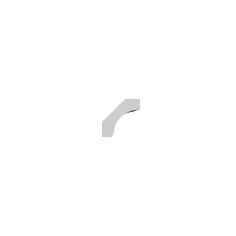 Ekena Millwork WM86 0.56 in. D x 1.63 in. W x 96 in. L Wood (Finger Joint Pine) Crown Molding, photo 4 of 13