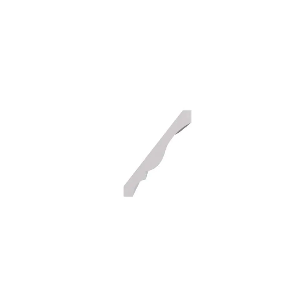 Ekena Millwork WM48 0.56 in. D x 4.25 in. W x 96 in. L Wood (Fingerjoint Pine) Crown Moulding, photo 4 of 13