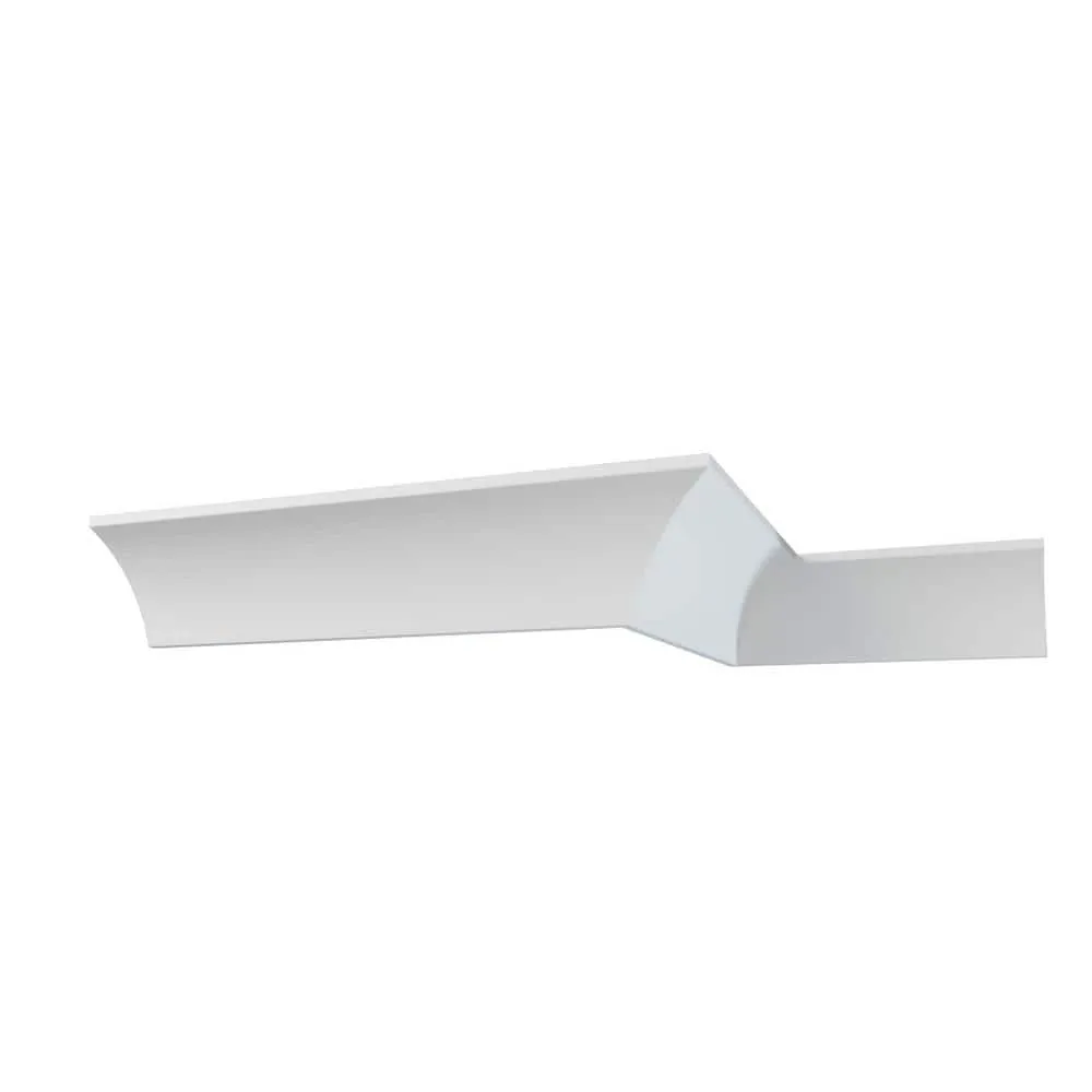 Ekena Millwork WM291 0.75 in. D x 5.25 in. W x 96 in. L Wood (Fingerjoint Pine) Crown Moulding, photo 10 of 13