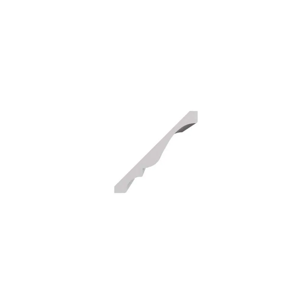 Ekena Millwork WM45 0.59 in. D x 5.25 in. W x 96 in. L Wood (Finger Joint Pine) Crown Molding, photo 4 of 13