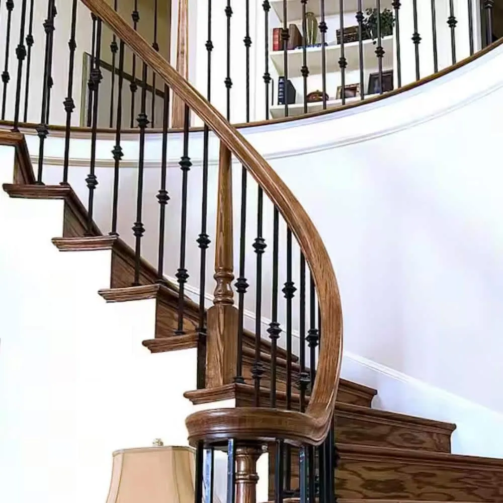 EVERMARK Stair Parts 1/2 in. Oil Rubbed Copper Metal Knuckle Baluster Fitting for Stair Remodel, photo 3 of 3