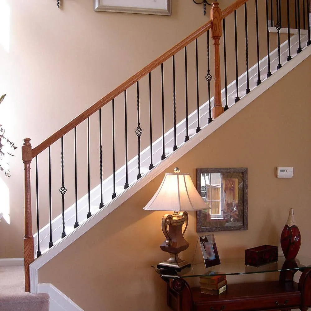 EVERMARK Stair Parts 1/2 in. Oil Rubbed Copper Angled Metal Shoe for Stair Remodel, photo 3 of 4