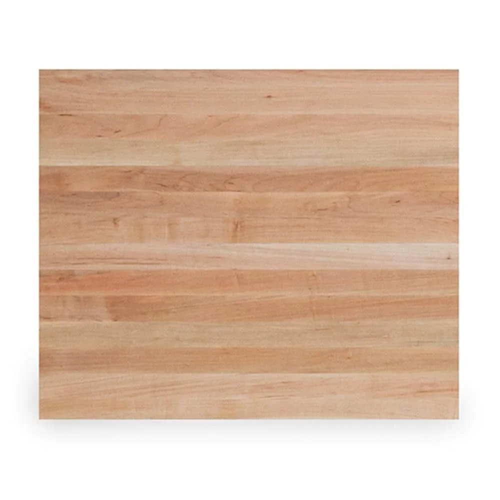 Swaner Hardwood 2.5 ft. L x 25 in. D x 1.5 in. T Finished Maple Solid Wood Butcher Block Countertop With Square Edge, photo 5 of 11