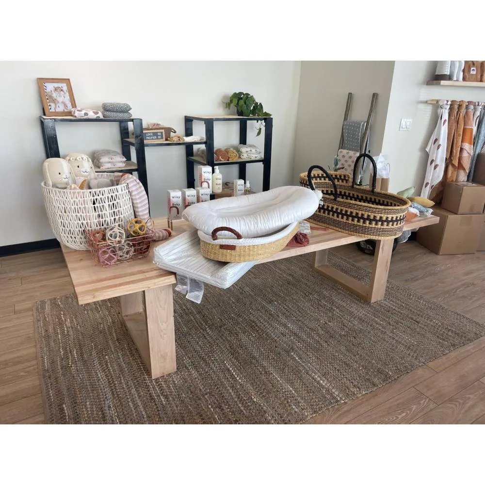 Swaner Hardwood 10 ft. L x 36 in. D x 1.5 in. T Finished Maple Solid Wood Butcher Block Island Countertop With Square Edge, photo 9 of 12