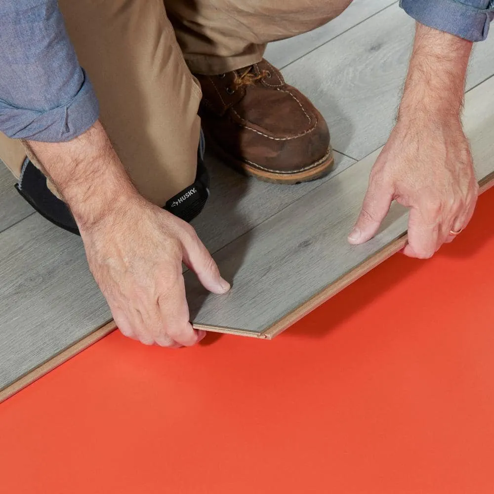 FloorMuffler 300 sq. ft. 4 ft. x 75 ft. x 0.08 in. Premium Underlayment for Laminate, Hardwood and Engineered Floors, photo 7 of 11