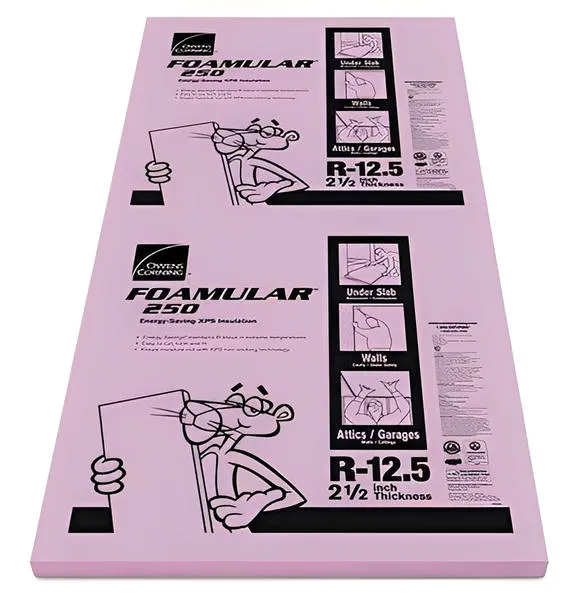 Owens Corning FOAMULAR 250 XPS Insulation Board - All Sizes, photo 5 of 10