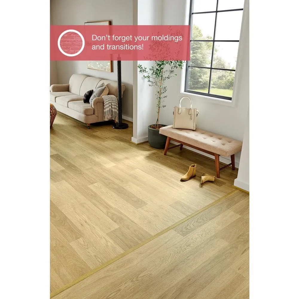Pergo Outlast+ Frappe Hunt Oak 12 mm T x 6.1 in. W Waterproof Laminate Wood Flooring (16.12 sq. ft./case), photo 14 of 14