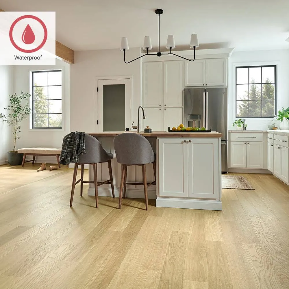 Pergo Outlast+ Frappe Hunt Oak 12 mm T x 6.1 in. W Waterproof Laminate Wood Flooring (16.12 sq. ft./case), photo 2 of 14