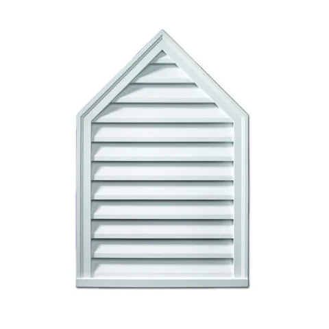 18 × 24 in Steeple Polyurethane Weather-Resistant Gable Louver Vent